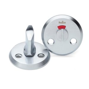 WC-Beslag A262 Borstad krom