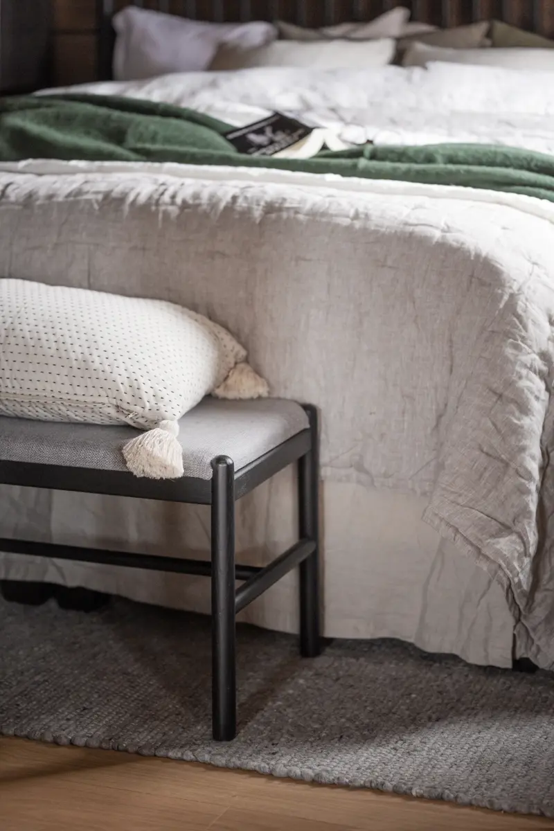 Bänk Millford svart - Bild 5