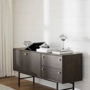 Skänk/sidobord Clearbrook Brun/Svart