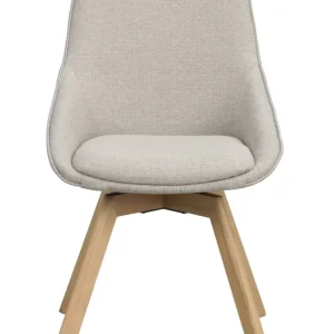 Alison stol snurrfunktion Beige/ek 2-p