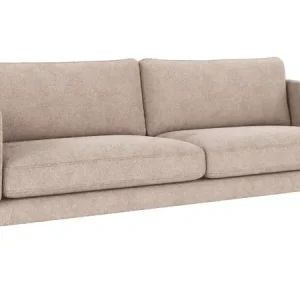 3-sitssoffa Braden ljusbeige, vitpigmenterad