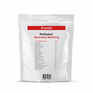 Refillpaket, Akutväska Räddning (ryggsäck)