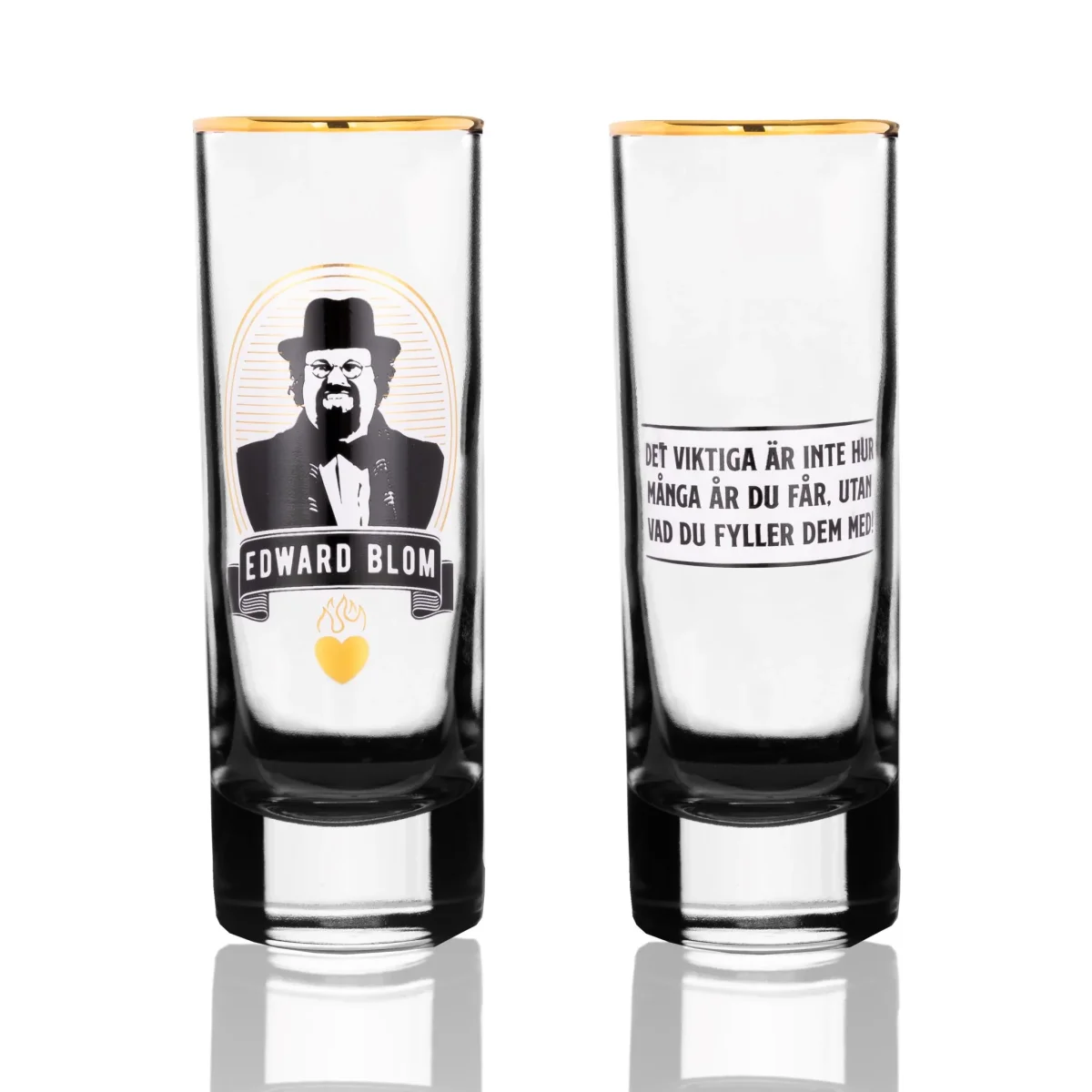 Shotglas 6cl No:5 "Det viktiga är..." - Bild 3