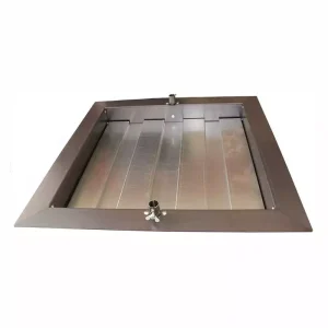 Plåtinsats av Corten