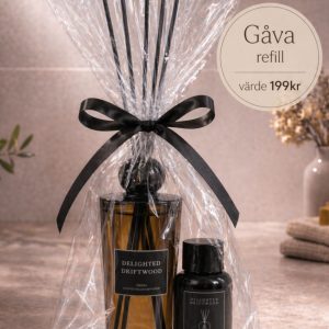 Doftstickor XL Delighted Driftwood 500ml + Gåva refil 🎁