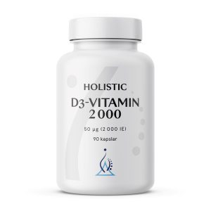 D-3 vitamin 2000 (90 kapslar)