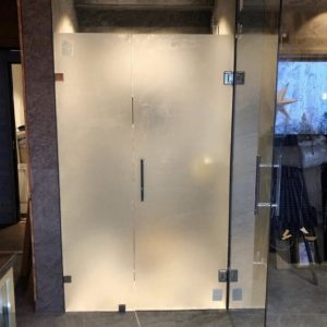 Glasvägg dusch 1200 x 2000 duschvägg