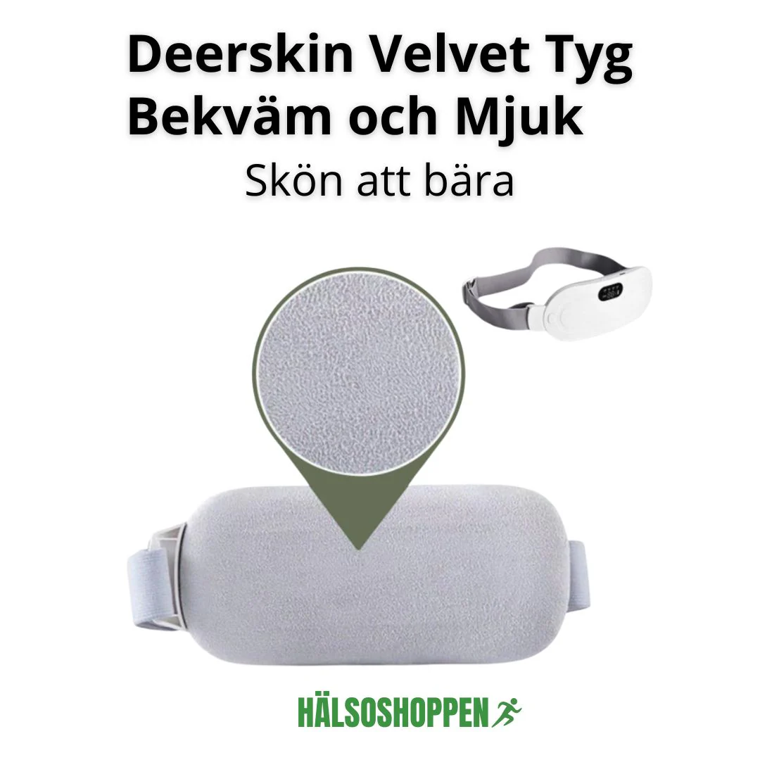 Värmekudde med Massage – Justerbar Värme och Vibration för Komfort - Bild 3