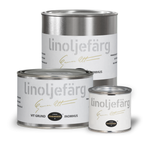 Linoljefärg Vit Grund inomhus