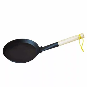 Jägarstekpanna 21cm med trähandtag
