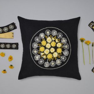 Maskros, halsband, broderikit