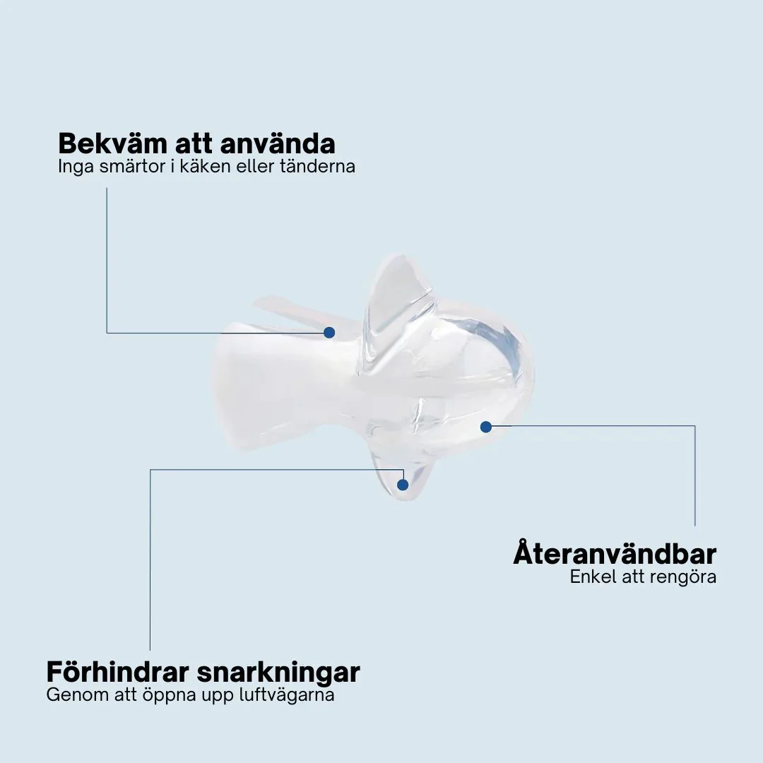 Anti-Snarknings Tungretainer i Silikon - Bild 4