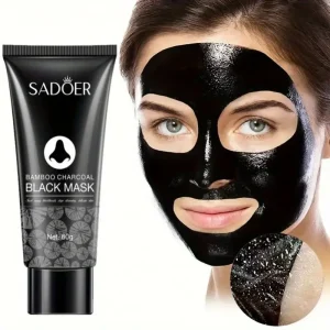 Ansiktsmask med Bamboo Charcoal – djuprengör porer
