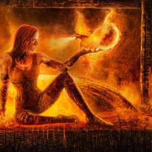 Hotter Than Hell – Fine art canvas