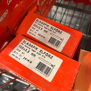 OUTLET Slagspik 100×3,5mm