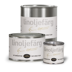 Linoljefärg Vit Gräddton