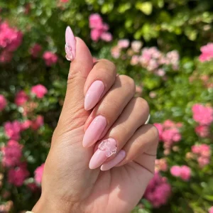 Pink Bow Look