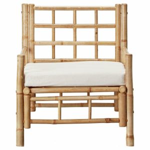 Lounge stol Mandisa Bamboo natur