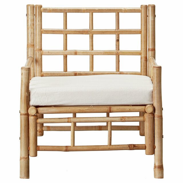 Lounge stol Mandisa Bamboo natur