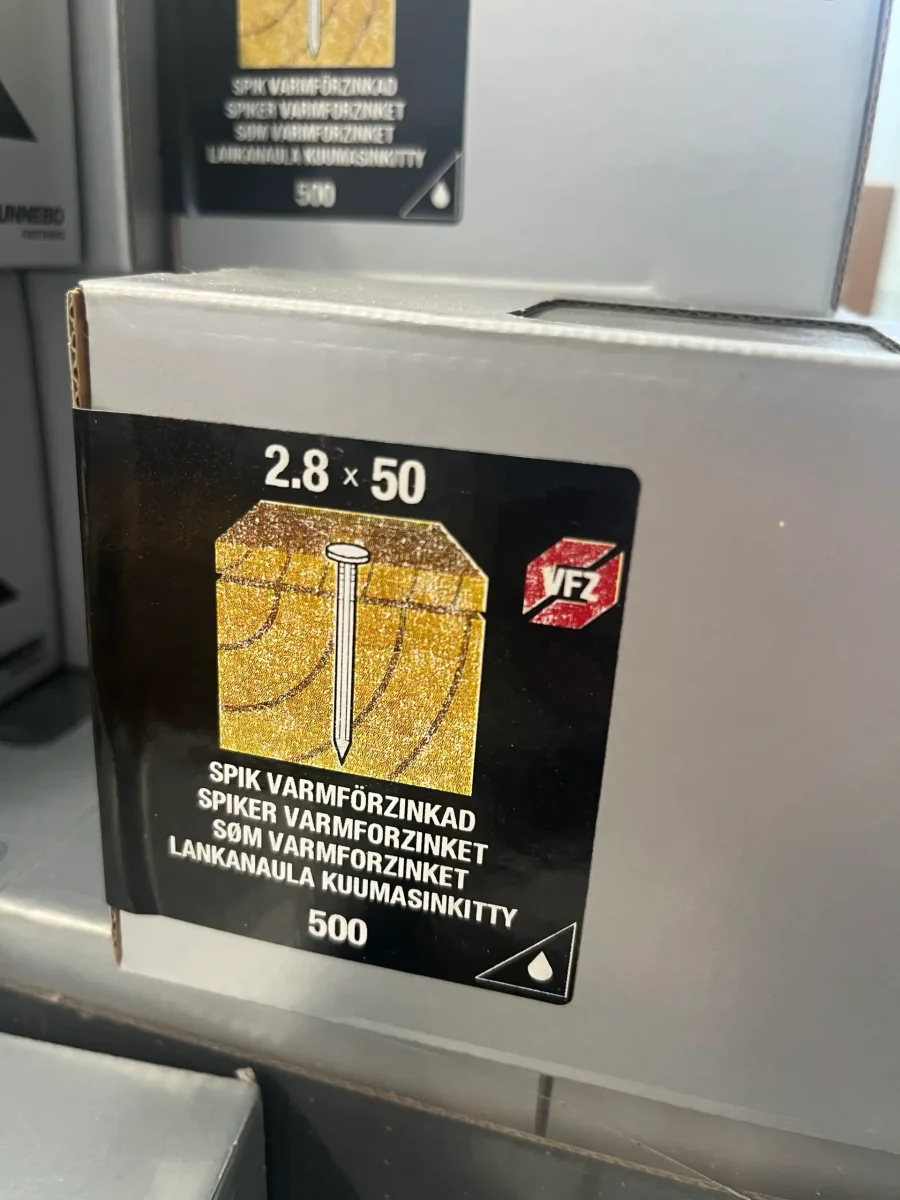 OUTLET Gunnebo Spik 2,8×50 500st ID: 83999