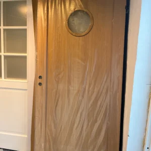 OUTLET Innerdörr Ek Runt glas 10×21 ID 84808