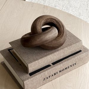 Dekoration Mono Knot Brown