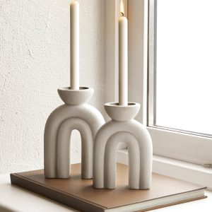 Ljusstake Giovanna Creme vit petit