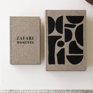 Coffee Table Books Zafari moments set/2