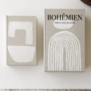 Coffee table books Bohémien set/2